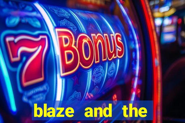 blaze and the monster machines logo font